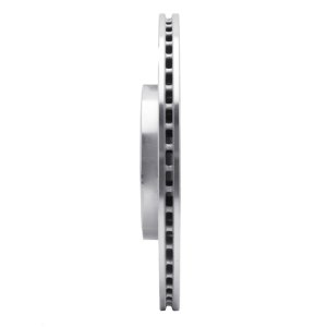 Jaguar S-Type Brake Rotor (1) - Rear Left - R1 Concepts - Drilled & Slotted - Silver - `06-`08